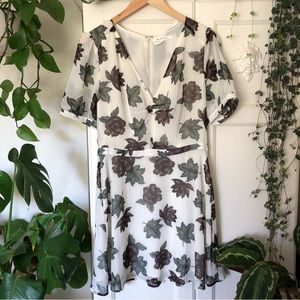 Ave Les Filles floral dress